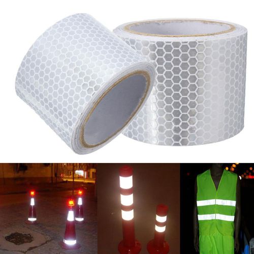1 roll 300cm reflective safety warning conspicuity tape film sticker 5cm*3m for sale
