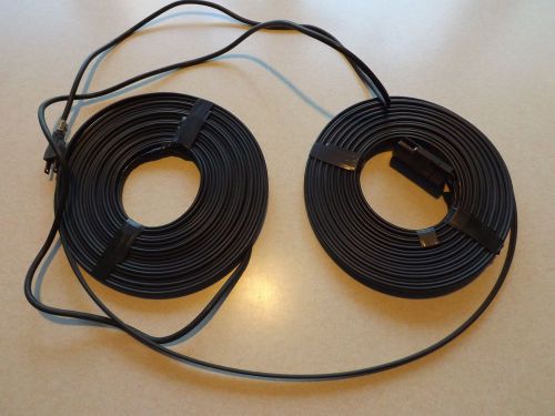 60+ ft RAYCHEM PARALLEL SELF-REGULATING HEAT CABLE 120V 3 WATTS/FT at 50 Deg F