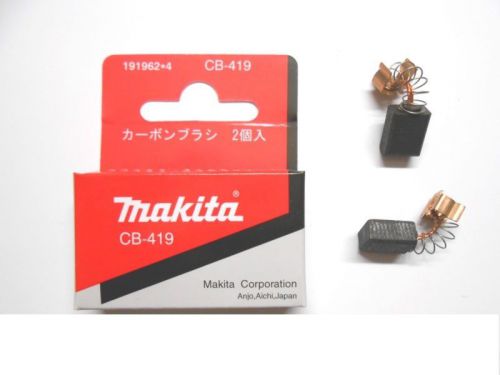 Makita cb-419 carbon brushes 191962-4 1919624 for sale