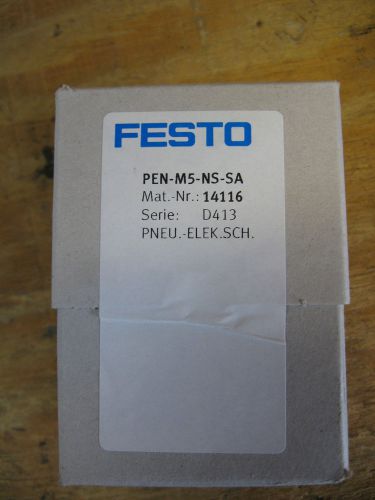 Factory Sealed NPN FESTO PEN-M5 Pneumatic Pressure Switch (14116)