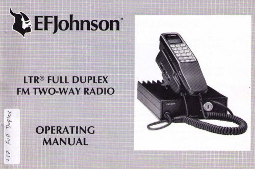 Johnson Operating Manual LTR FULL DUPLEX