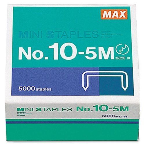 Max Usa Corporation Max USA Mini Staples (MXB105M) Category: Staples