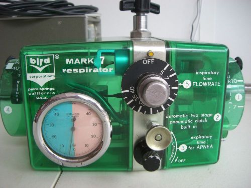 Bird  mark-7 respirator for parts