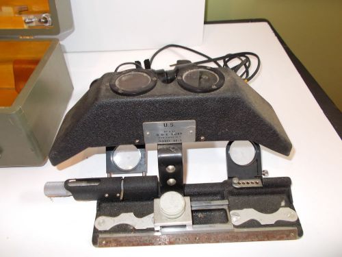Stereo Comparagraph &#034;3D Map Reader&#034; Optical Rare