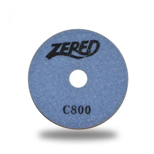 ZERED 5&#034;Premium Diamond Polishing Pad for Granite Marble grit 800