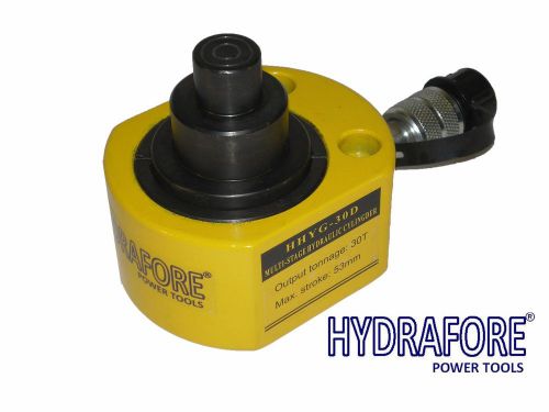30 tons 2&#034; stroke Multi stage Low Height Hydraulic Cylinder Jack Ram YG-30D