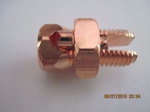 Abi all copper split bolt (size s-6) new for sale