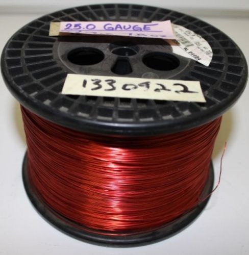 25.0 Gauge Rea Magnet Wire 9 lbs 7.8 oz / Fast Shipping / Trusted Seller !