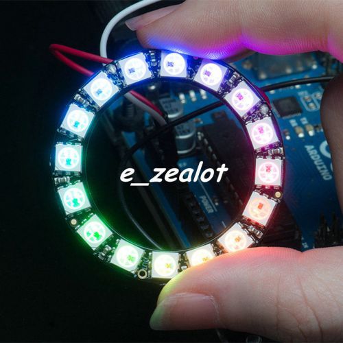 5050 16-Bit RGB LED Ring WS2812 Round Decoration Bulb Perfect for Arduino