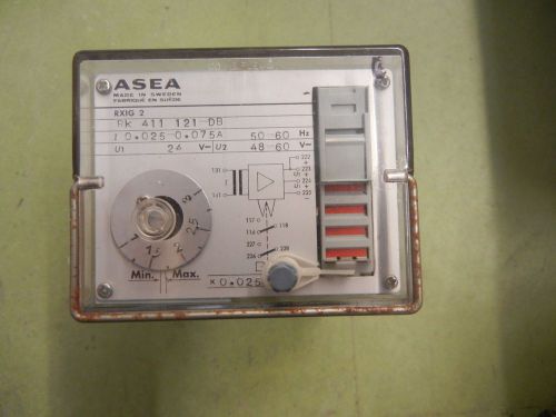 ASEA BROWN RXIG 2 Relay RK 411 121-DB