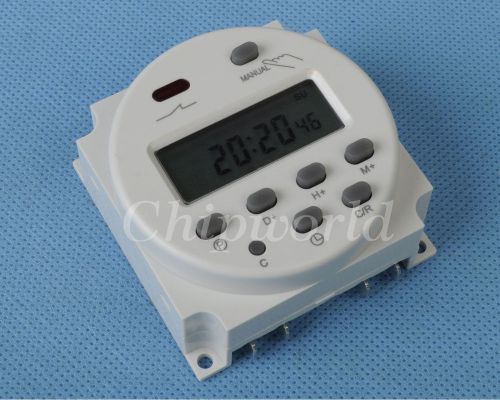 1pcs timer cn101a small microcomputer time switch with dc 12v power supply new for sale