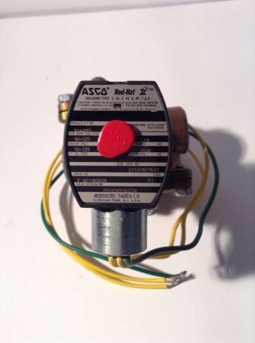 Asco efhc 8316g74 3way 3/4 inch solenoid valve for sale