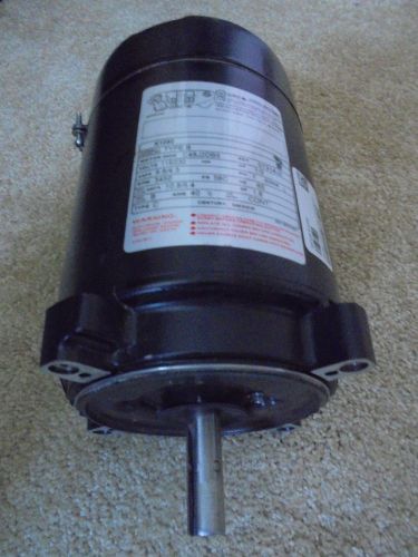 Electric motor 1/2 hp 3450 rpm 115/230vac  1/2&#034; shaft for sale