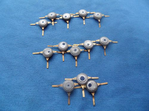 2T371A ex-USSR Russian 3GHz Si UHF NPN Transistor  Gold Pin Military Lot of 13