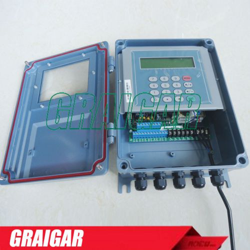 Digital ultrasonic flow meter tds-100f-s2+m2 dn15-700mm wall-mount flowmeter for sale