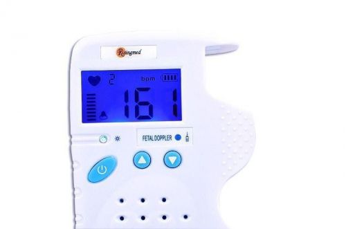 CALCD pocket fetal doppler/prenatal baby heart rate monitor 3mhz baby heart beat