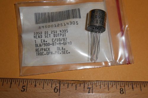 4950309 HEAD SET OUTPUT AUDIO TRANSFORMER    NEW OLD STOCK