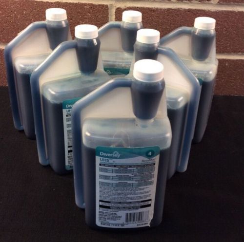 Johnson Diversey UHS Floor Cleaner  6 qty Bottles 946ml / Each * New *