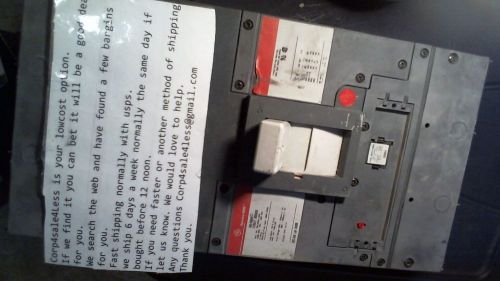 Used ge skla36at1200 spectra rms hi i.c. circuit breaker 1200a frame 800a trip for sale