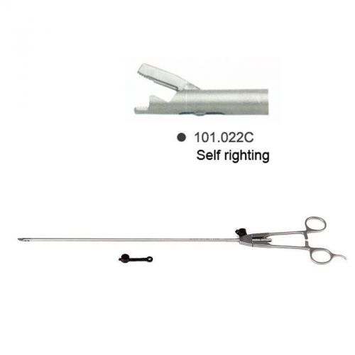 Needle Holder O Type 5X330mm Laparoscopy needle holding forceps Self-righting