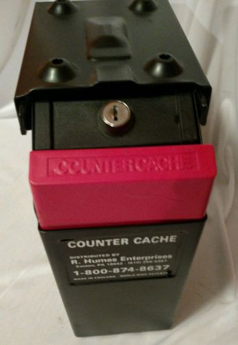 R Humes Enterprises Counter Cache Steel Locking Cash Money Box POS Under Counter