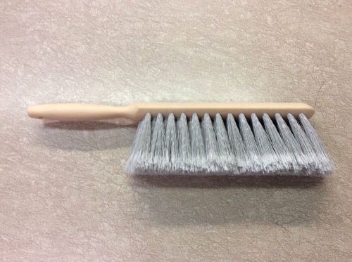 Counter/Bench Brush, Tanned Plastic Block &amp; Handle, 8&#034; Brush Length