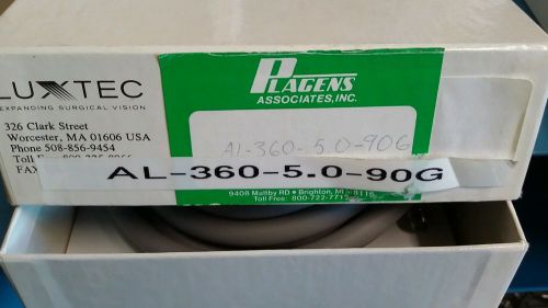 Luxtec Fiber Optic Light Cable 12ft Longth 5.0mm bundle,90 degree, new in box