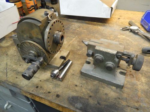 Universal Dividing Head with Dividing Plate and Tail Stock