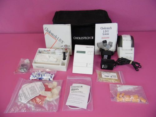 Cholestech ldx analyzer &amp; printer system point of care in vitro cholesterol test for sale