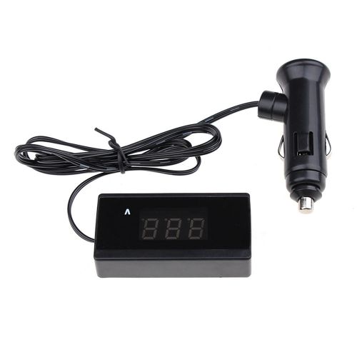 LED Display Car Charger Auto Battery Cigarette Lighter Electric Voltage Meter