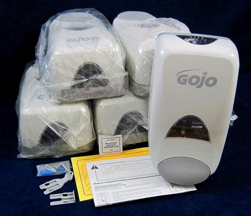 (5) GOJO FMX-20 - 2000 ml - Commercial Foam Soap Dispenser - 5250-06 - Dove Gray