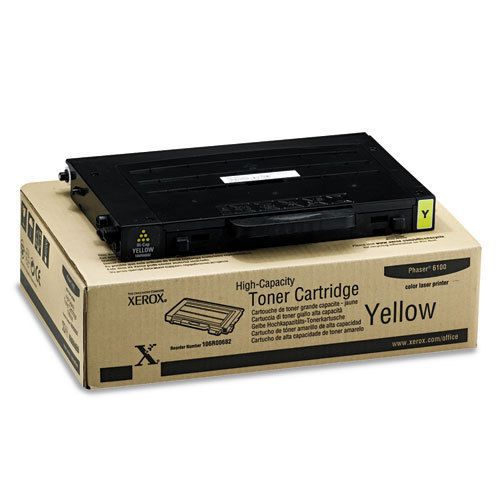 106R00682 High-Yield Toner, 5000 Page-Yield, Yellow