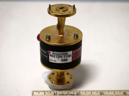 Millitech / hughes 45112h-1000 wr22 waveguide full band isolator, round flange for sale