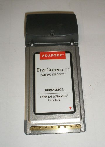 Adaptec FireConnect 3-port FireWire CardBus AFW-1430A