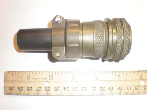 New - ms3106a 24-28p (sr) with bushing - 24 pin male plug for sale