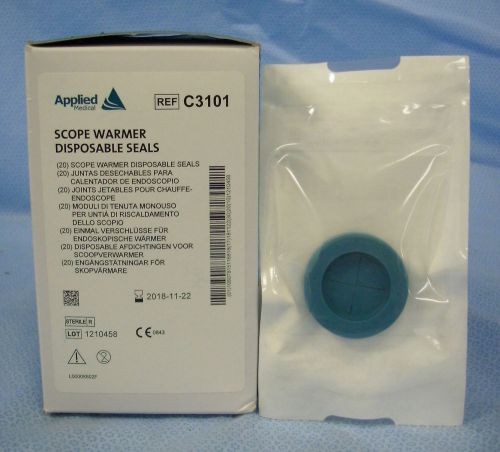 1 Box of 20 Applied Medical Scope Warmer Disposable Seals # C3101
