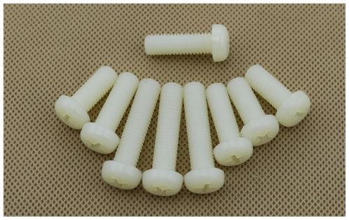 50pcs m3x4 m3x5 m3x6 m3x8 m3x10 m3x12 15 30 25 30 white nylon screw #m1522 ql for sale