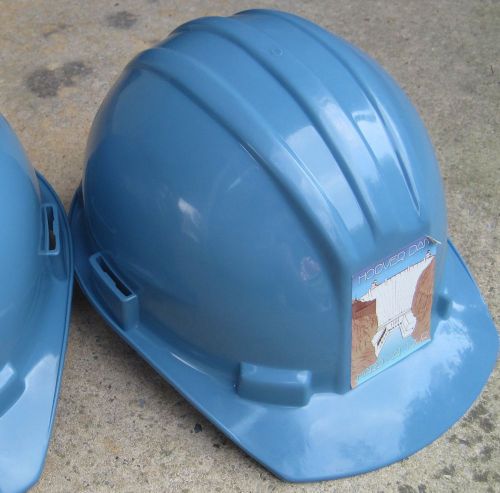Safety helmet, blue, Hoover Dam Sticker