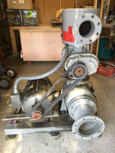 Rietschle vacuum pump roots lobe blower 50 hp sound enclosure free shipping!! for sale
