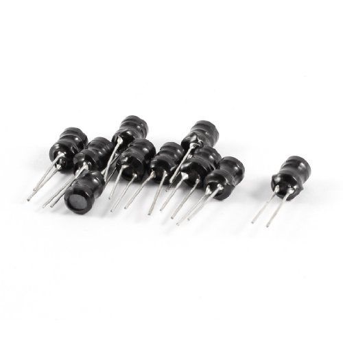 10 Pcs Magnetic Core 22uH Radial Leads 6x8 6mm x 8mm Inductors