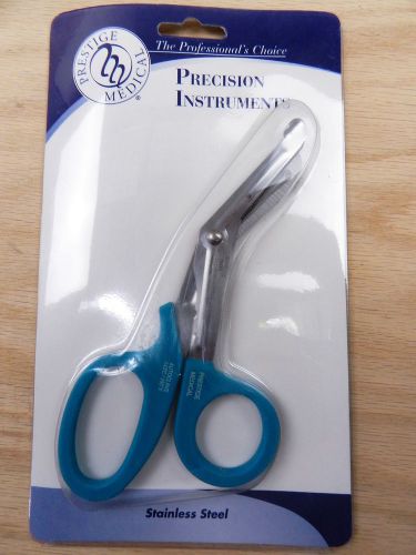 Professional prestige medical emt bandage utility scissor shears teal 7.5&#034; for sale