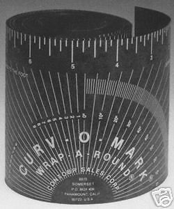 High temp wrap-a-round pipe flexible ruler xl 179gg 9ft for sale