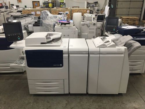 Xerox Color C75 with Booklet Maker Finisher, Interface Module, &amp; Bustle 650K