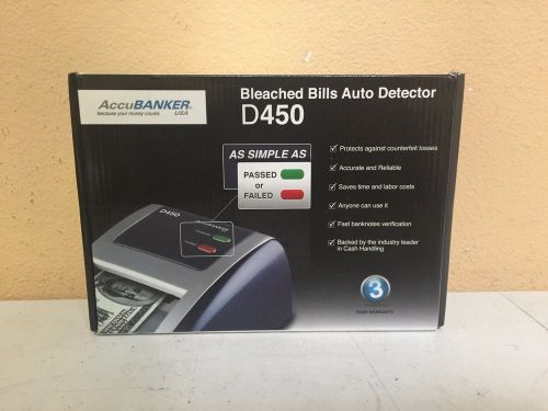 BNIB AccuBanker D450 Counterfeit Money Detector - FREE SHIPPING!