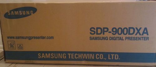 New Samsung SDP-900DXA Digital Presenter   12x Optical Zoom Lens NTSC EX