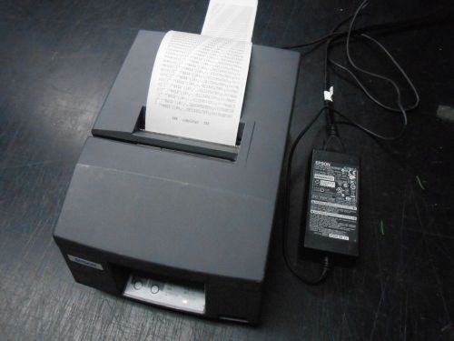 Epson tm-u325 receipt validation printer m133a black tmu325d pos parallel for sale