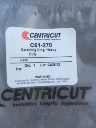 New Centricut C61-270 Retaining Ring, Hypertherm
