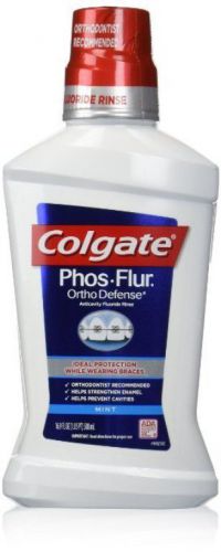 COLGATE PHOS-FLUR  ANTI CAVITY FLUORIDE RINSE 473 ML