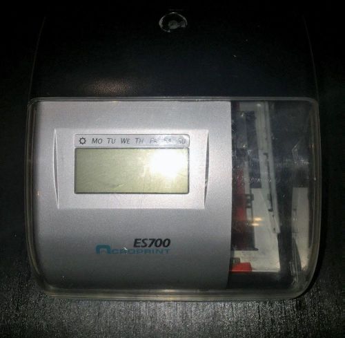 Acroprint ES700 Time Clock ~ Works great