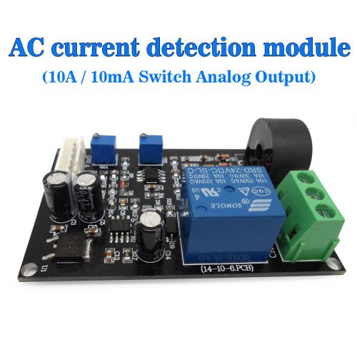 Output delay ac current detection module 10a / 10ma analogue output switch for sale